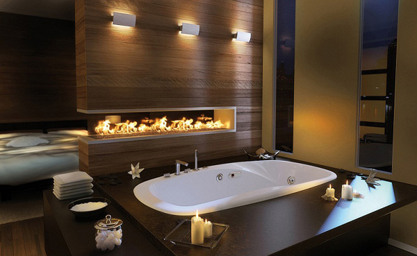 15 ultimate luxurious romantic bathroom designs | home design lover