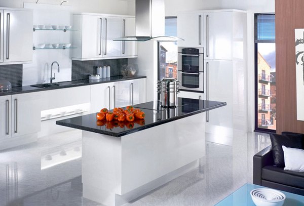 free kitchen designs high gloss