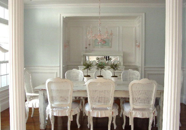 15 Pretty And Charming Shabby Chic Dining Rooms Home Design Lover