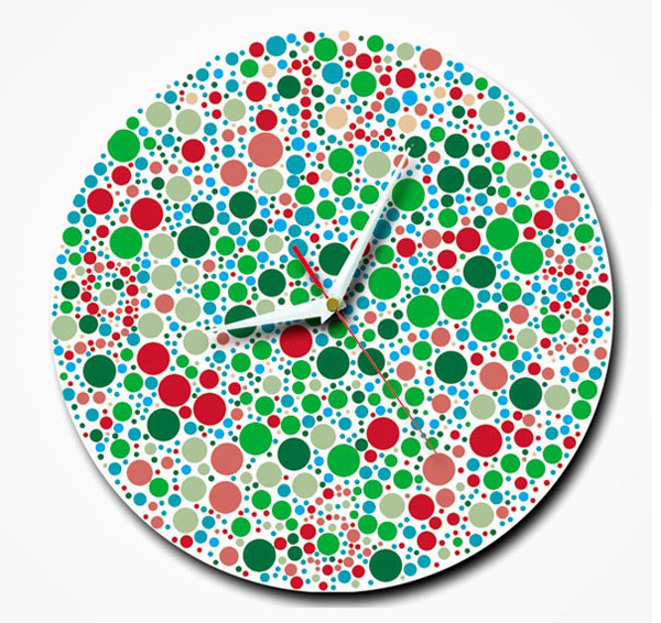 Color Blind Clock