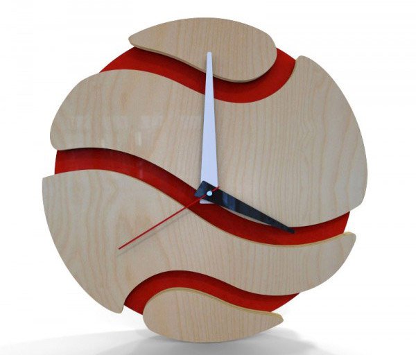 Sun Wall Clock Sunset