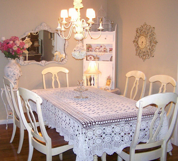 15 Pretty And Charming Shabby Chic Dining Rooms Home Design Lover