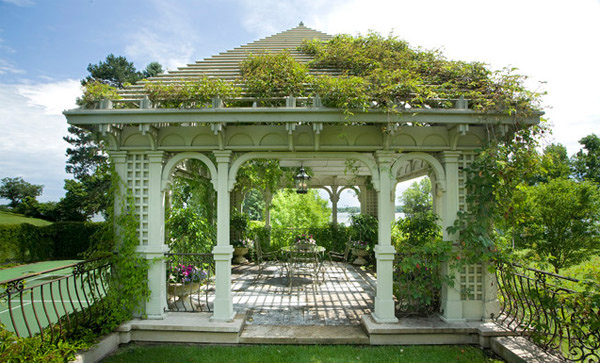 Concrete gazebo