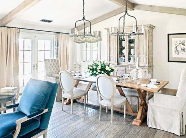 15 Pretty And Charming Shabby Chic Dining Rooms Home Design Lover