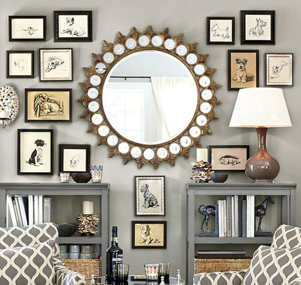 Crown Sunburst Mirror