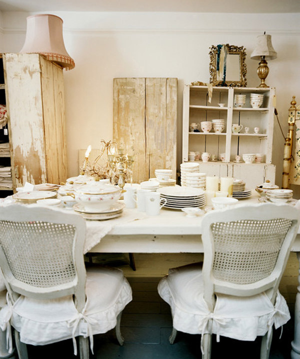15 Pretty And Charming Shabby Chic Dining Rooms Home Design Lover