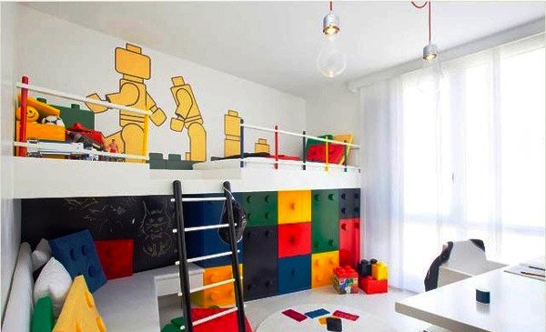 Lego Themed Bedroom