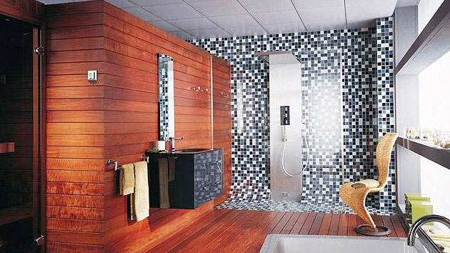 16 Unique Mosaic Tiled Bathrooms Home Design Lover