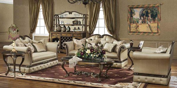 baroque designed living rooms