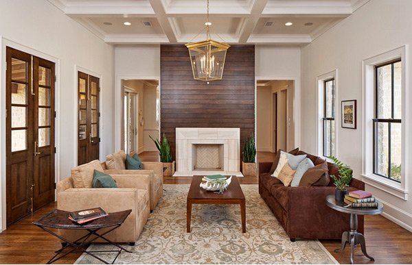 20 Stunning Earth Toned Living Room Designs | Home Design Lover