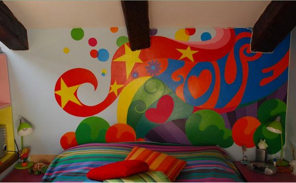 Funky Retro Bedroom Designs