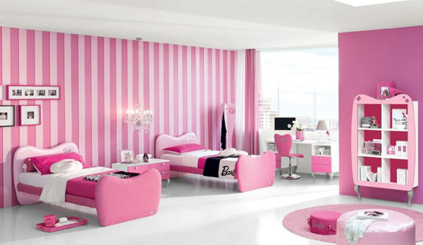 barbie themed house