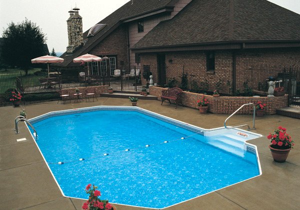 large swimming pool