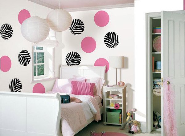 Go Wild Zebra Print Wall Decals