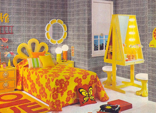 80s retro room ideas