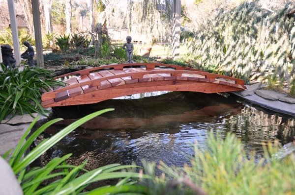 15 Japanese Inspired Garden Bridges | Home Design Lover