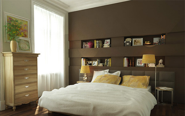 Earthy bedroom designs