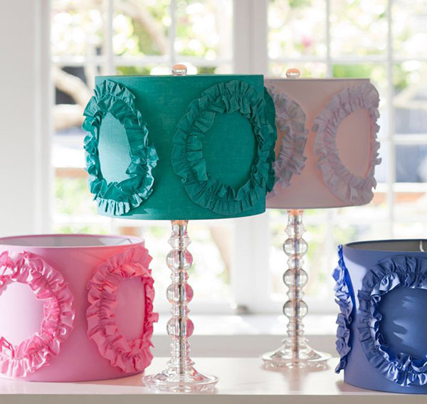 Ruffle Rings lamp