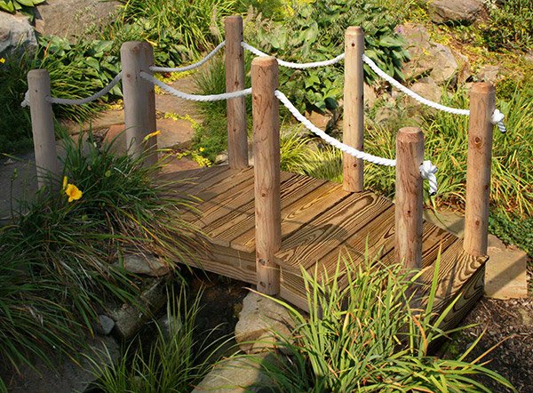 15 Whimsical Wooden Garden Bridges Home Design Lover