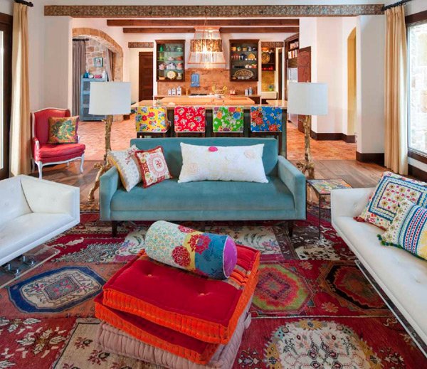 15 Bohemian Inspired Living Rooms | Home Design Lover