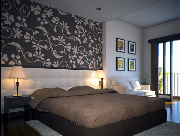 Earthy bedroom designs