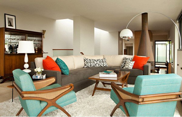 15 Awesome Retro Inspired Living Rooms Home Design Lover