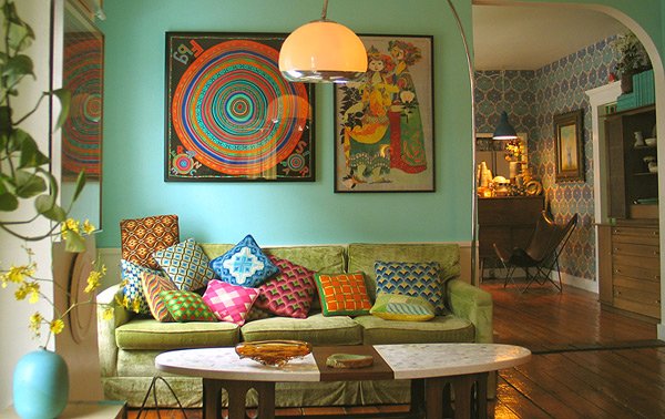 bohemian living rooms