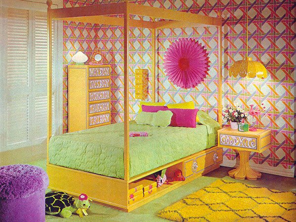 15 Funky Retro Bedroom Designs Home Design Lover