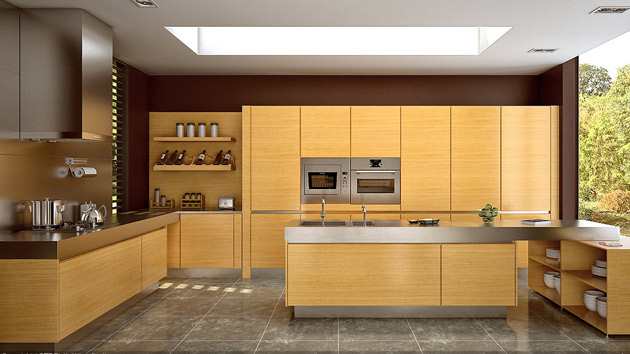 17 Wooden Matte Finished Kitchen Designs Home Design Lover