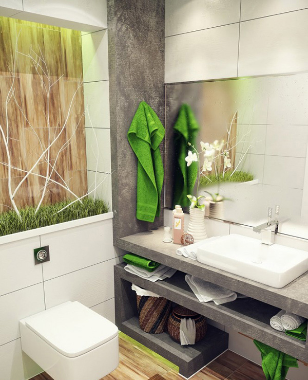 Nature-inspired Bathroom