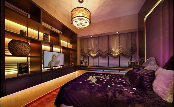 Purple Bedroom designs