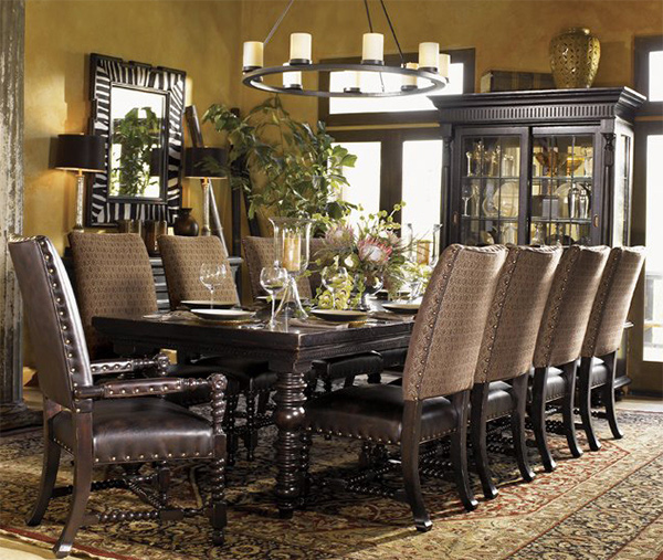 15 Perfectly Crafted Large Dining Room Table Designs | Home Design Lover