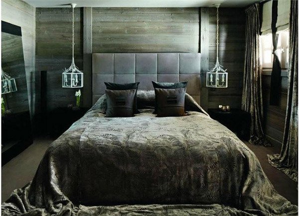 Dark Country/ Rustic Bedroom