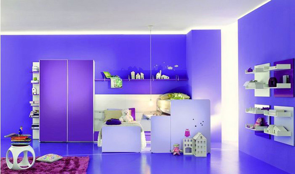 Purple Bedroom designs