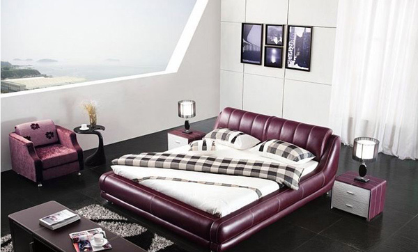 Leather Bed 623