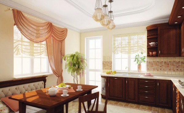 15 Lovely Kitchen Curtain Ideas | Home Design Lover