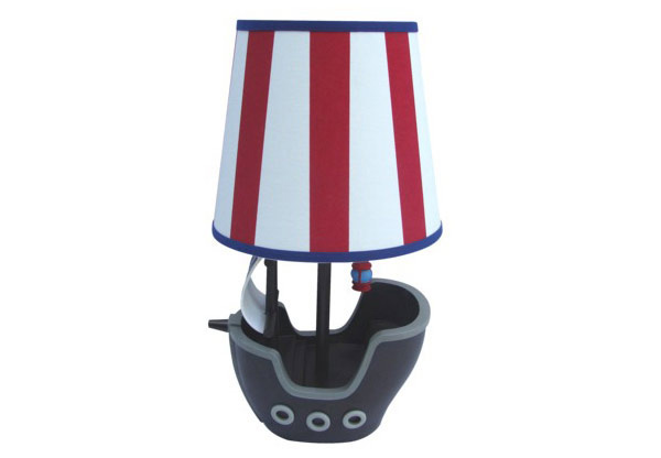 Striped Table Lamp