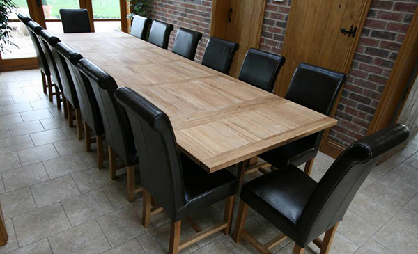 15 Perfectly Crafted Large Dining Room Table Designs Home Design Lover