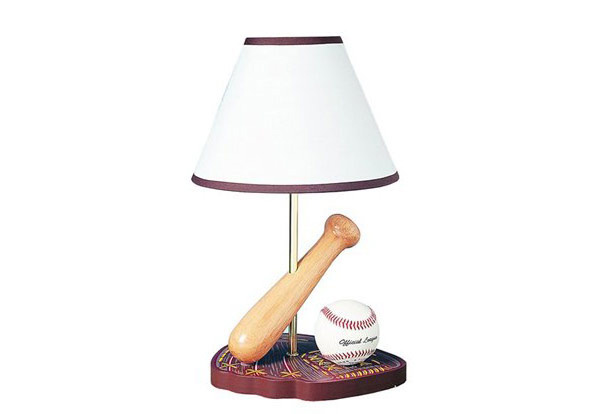 Baseball Table Lamp