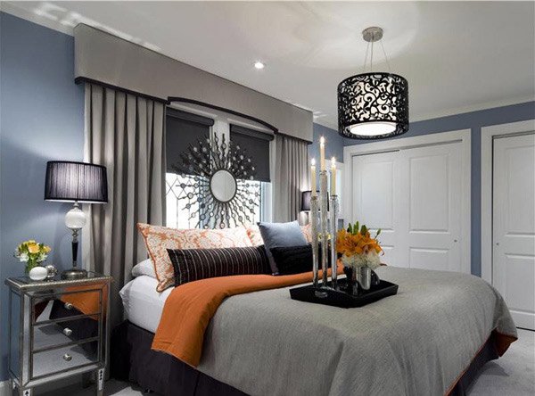 Dramatic Bedroom Decorating Ideas