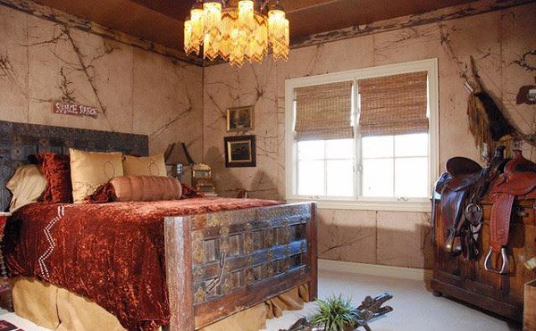 Cowboy Themed Guest Bedroom