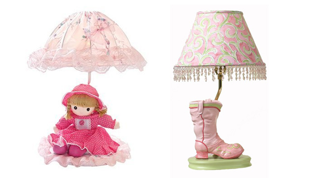 girly lamps for bedroom