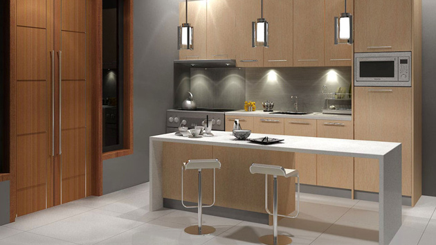 best kitchen with bar designs