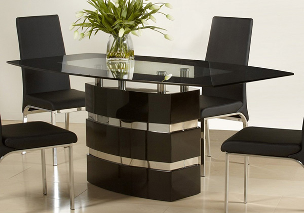 Black Kitchen Table Set - One Table 4 Chairs Black Dining Table Set Rs 26000 Set Marvel Interior Id 23047143797 - Popular black kitchen table set of good quality and at affordable prices you can buy on aliexpress.