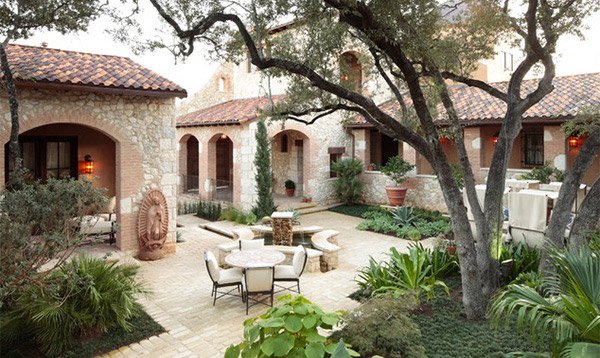 traditional courtyard gardens