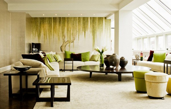 green living rooms