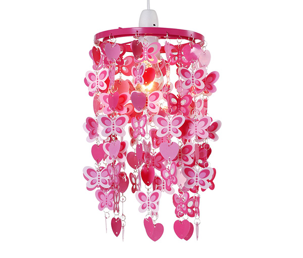 Hearts and Butterflies Ceiling Light 