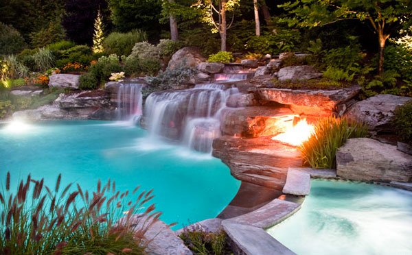 15 Pool Waterfalls Ideas For Your Outdoor Space Home Design Lover