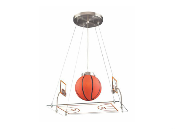 Basketball Court Pendant