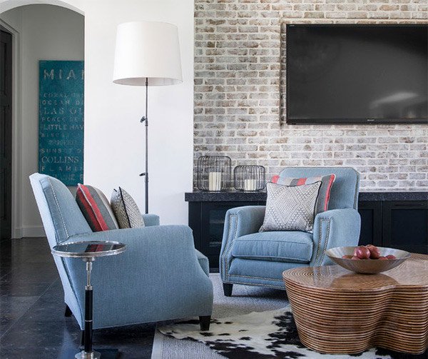 brick accent walls